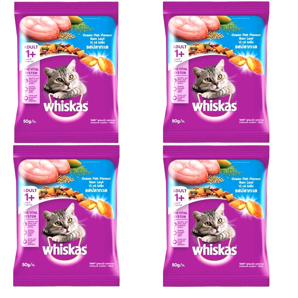 Makanan Kucing Dryfood Adult Oceanfish 50gr