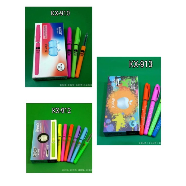 

PULPEN GEL APPLE KOXY KX 910/912/913