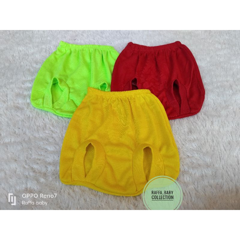 Paket 3pcs celana panjang bayi warna cerah