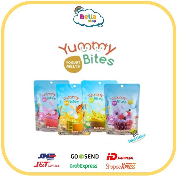 Yummy Bites Yogurt Melt 20gr Yoghurt Melt 20 GR - BELLA SHOP