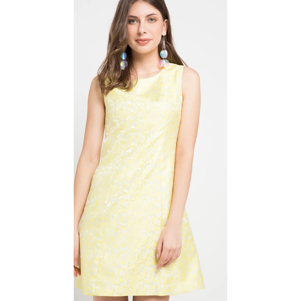 ETOILE D'ELFAS DRESS CHAIME YELLOW