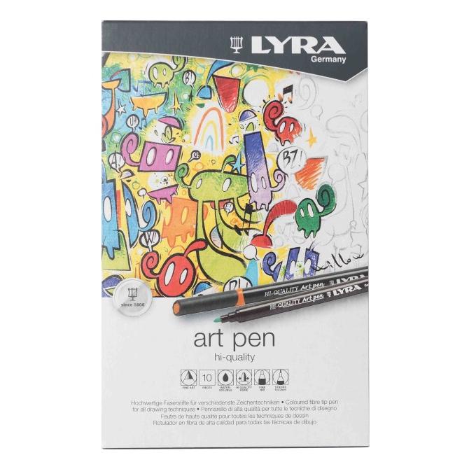 

[[COD]] LYRA Artpen Metal Box 10 Pcs TERBATAS Kode 1412