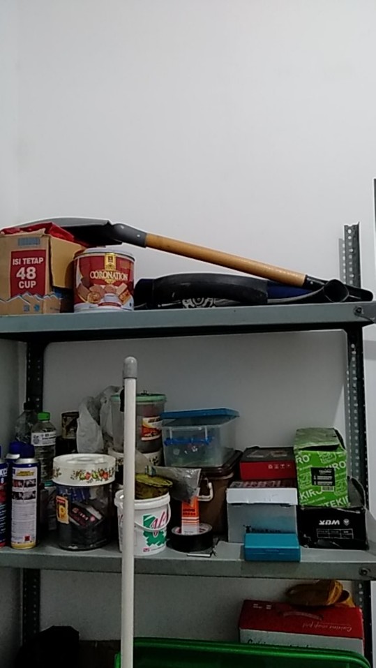 Cetok Tukang Bangunan - Sendok Semen Model Gagang Karet Besar