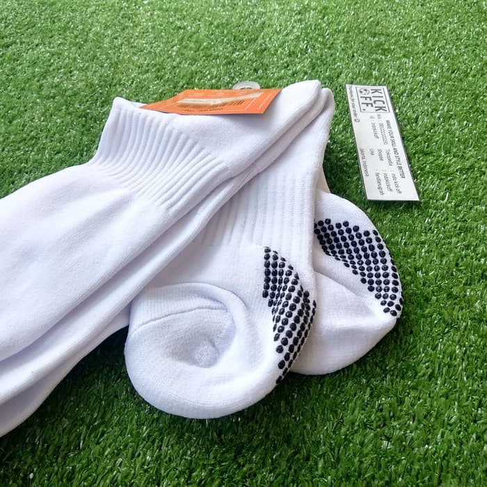 KAOS KAKI FUTSAL / BOLA ORTUSEIGHT HELIOS FB SOCKS - ALL WHITE