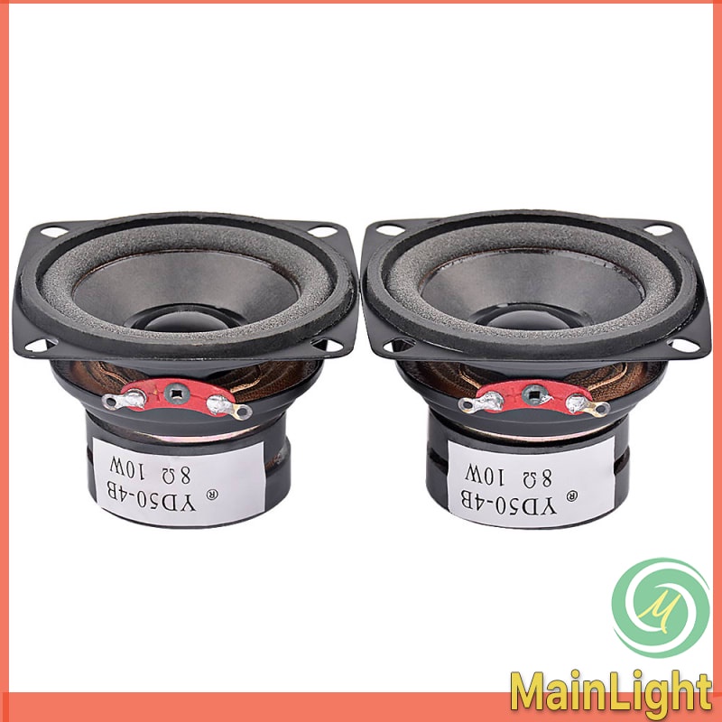 Aiyima Speaker Full Range Mobil HiFi 2 Inch 4 Ohm 10W 2 PCS - A1D1310A