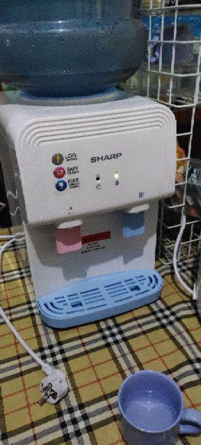 Dispenser Sharp Portable Swd-t40c  Blue Pink Colour Hot N Cold