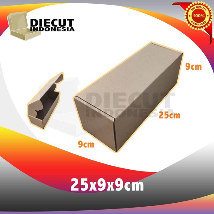 

kardus box pizza karton diecut uk 25x9x9cm