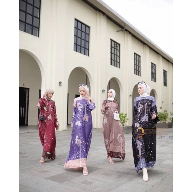 Nounes Hanessa Gamis Muslimah Maxmara Luxury Premium Baju Pesta Maxi Dress Perempuan Premium Baju Perempuan Kekinian