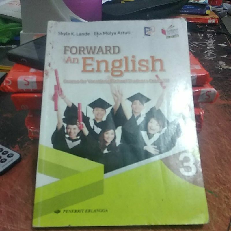 buku bahasa Inggris (forward an English) SMK kelas 3-12 penerbit Erlangga