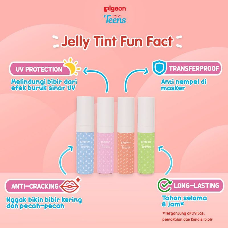 PIGEON Teens Jelly Tint /Liptint Remaja / Milk Tea Series