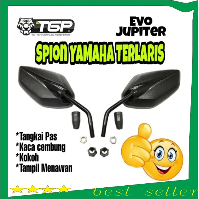 KACA SPION TGP EVO JUPITER NMAX AEROX MIO M3 JUPITER MX X RIDE CEMBUNG - PANJANG