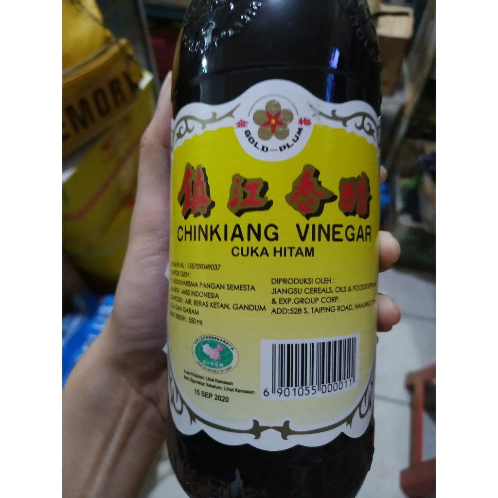 CUKA HITAM /  CHINKIANG VINEGAR 550ML