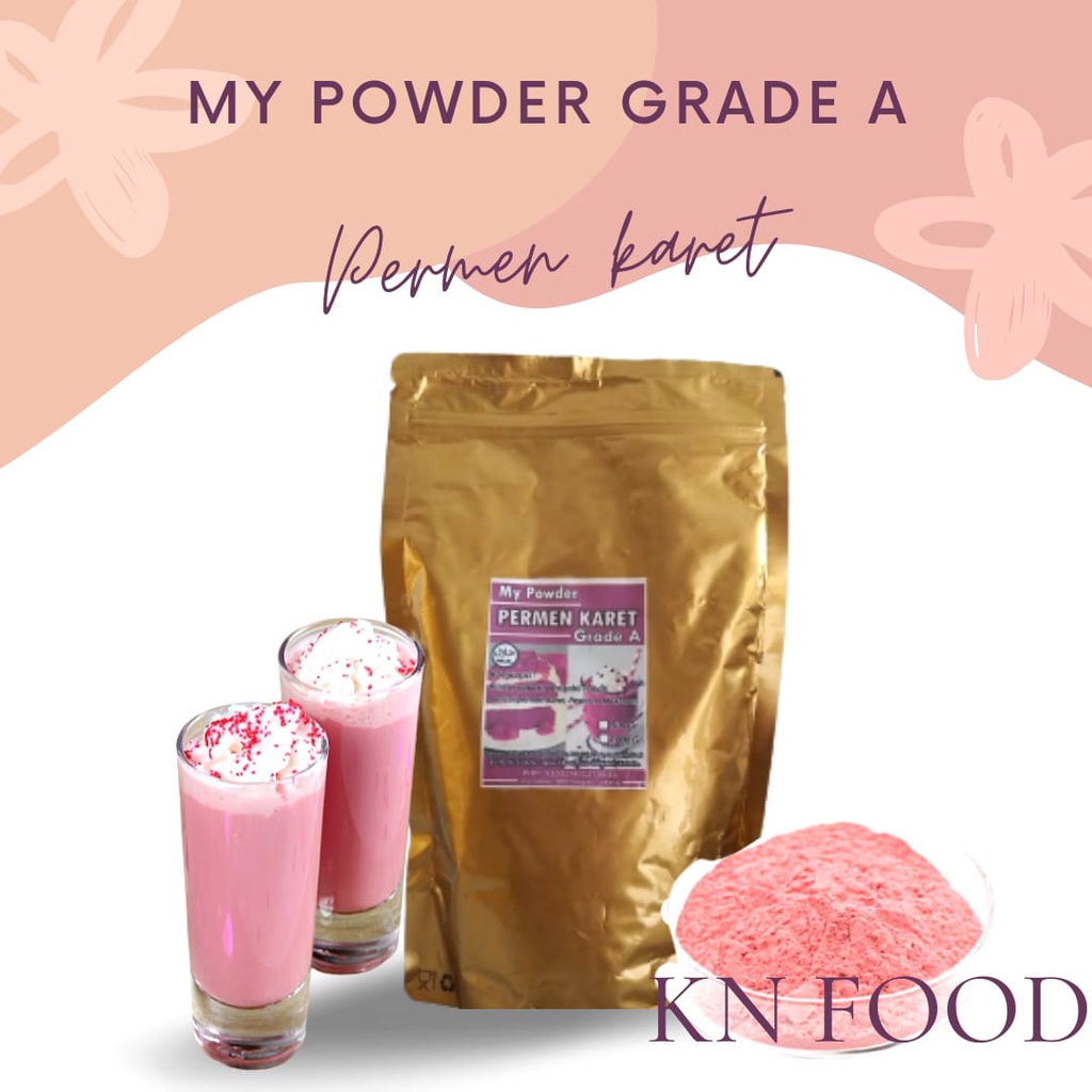 

Powder drink Grade A 500 grm - Bubuk minuman Rasa My Powder grade A 500gram Premium Rasa