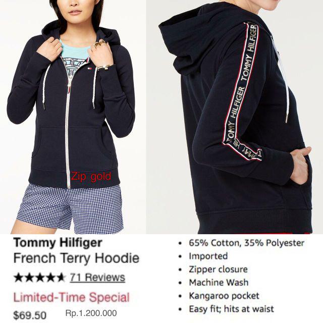 tommy hilfiger sweater zip up