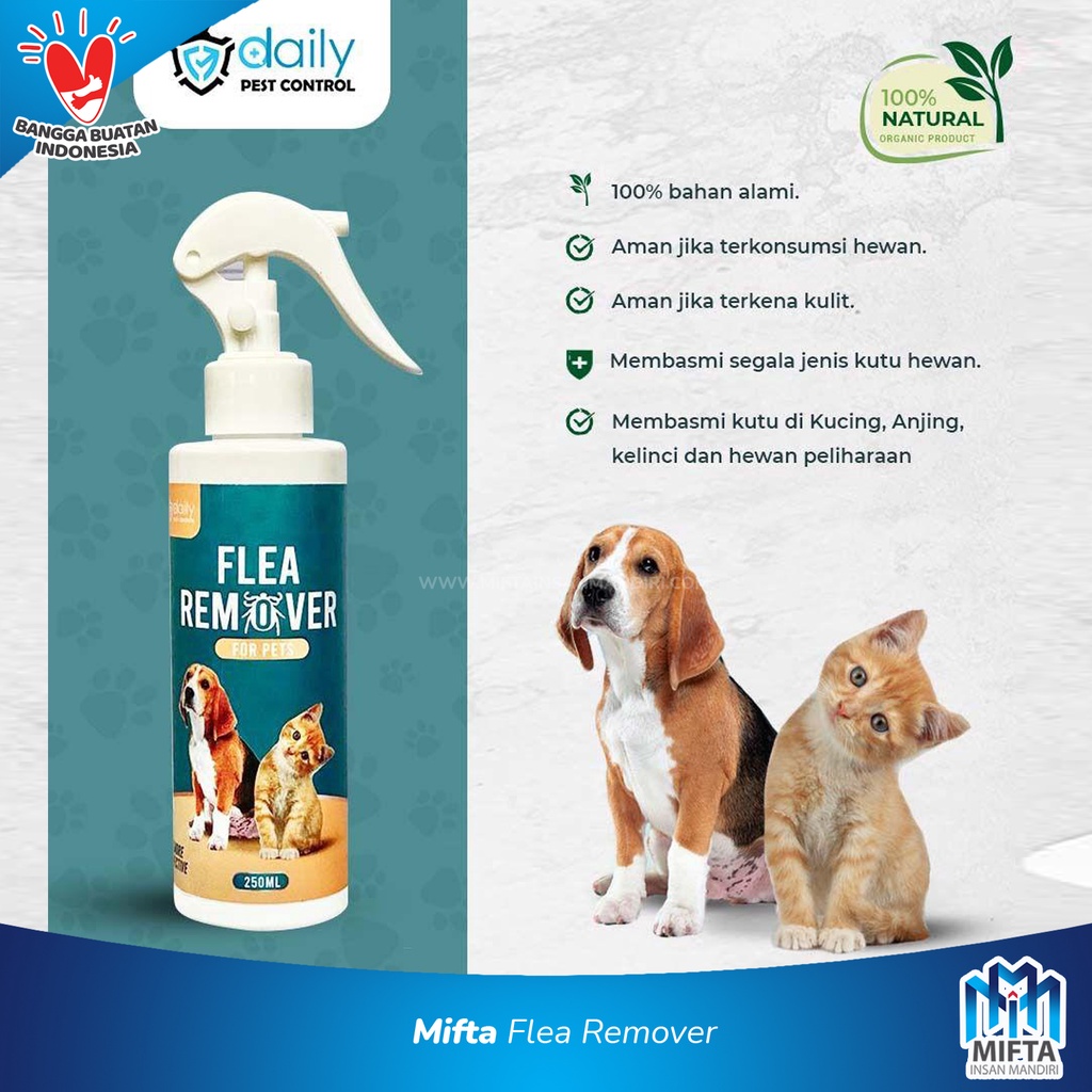 OBAT KUTU HEWAN / OBAT KUTU KUCING / FLEA REMOVER / OBAT KUTU ANJING