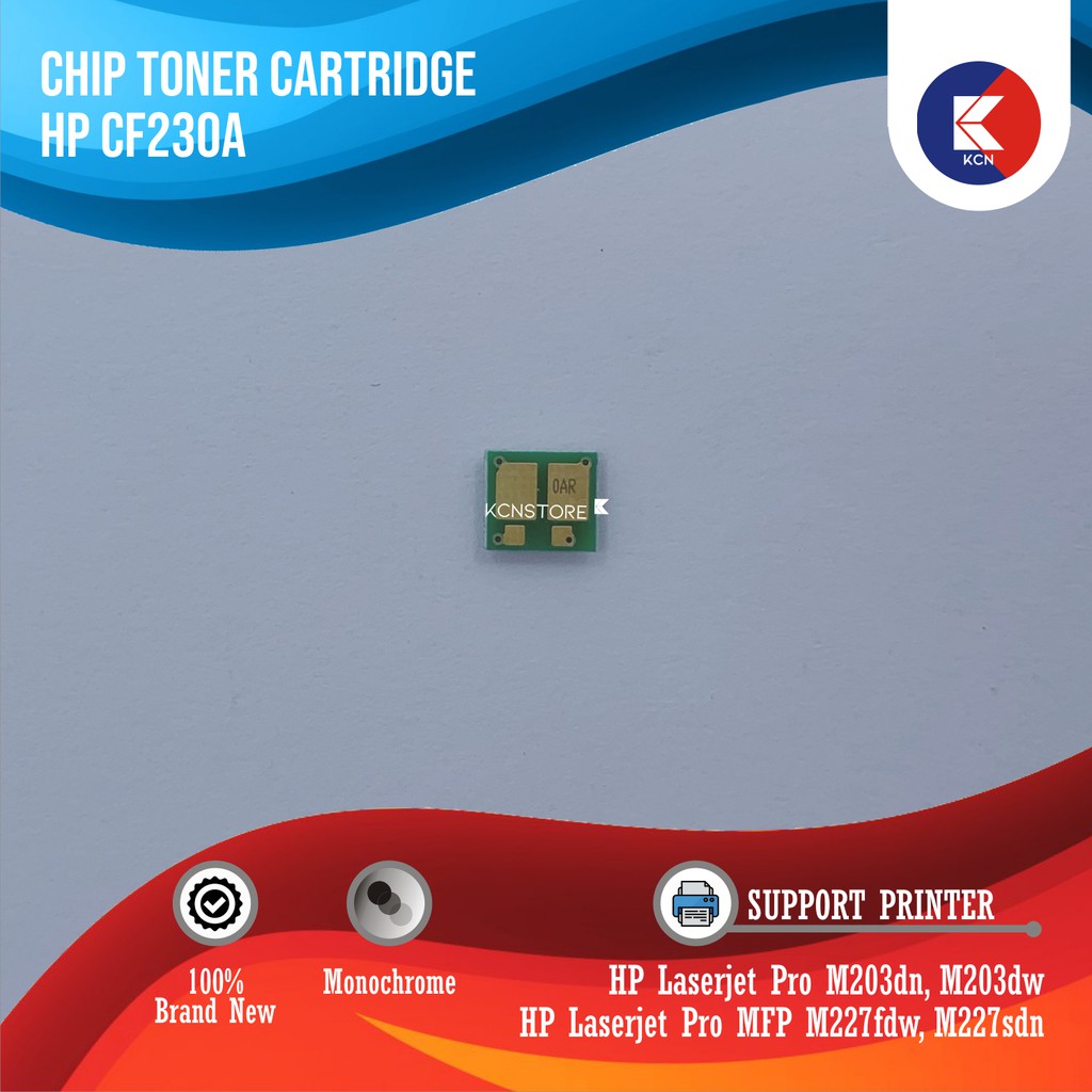 Chip Toner HP CF230A 30A Laserjet Pro M203 M227