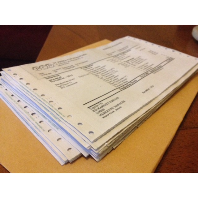 Harga Murah Cetak Slip Gaji Carbonize Jasa Payroll