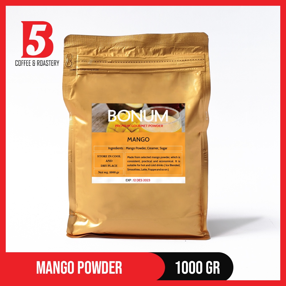 

Bubuk Minuman | Rasa Mangga 1kg | Powder Drink | Merk Bonum