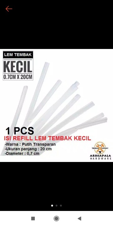 Glue Gun 20 Watt Alat Perekat Lem Lilin Lem Bakar Hot Melt Glue Gun 20w Model Ada Saklar On Off