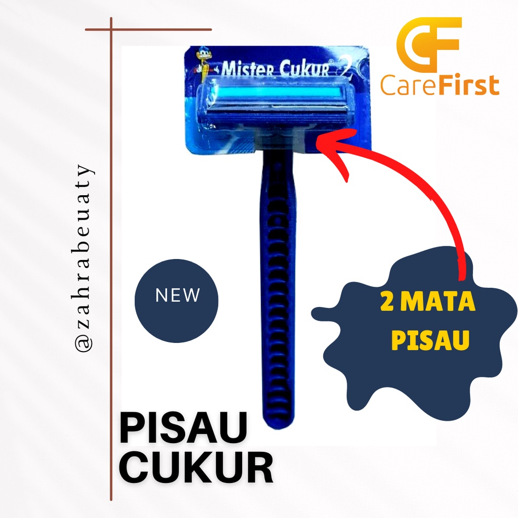 PISAU CUKUR KUMIS / PISAU CUKUR JENGOT / SILET CUKUR