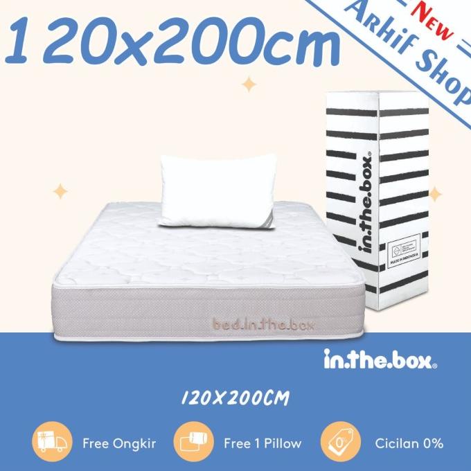 #####] SPRING BED KASUR IN THE BOX inthebox 120x200 (Full)