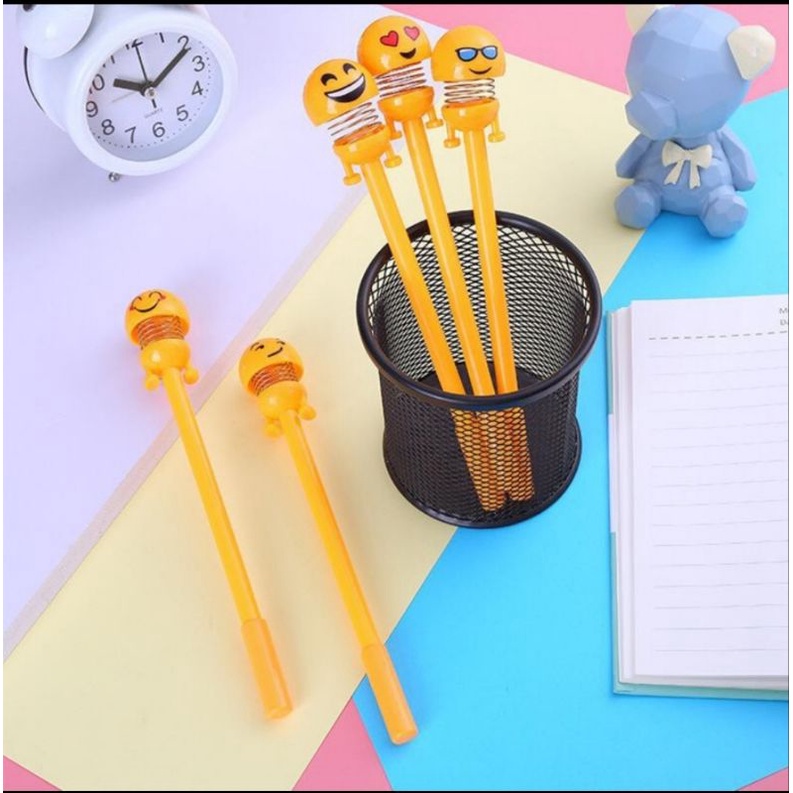 

Pulpen Emoticon Per / Pen Karakter Emoji Smile Spring