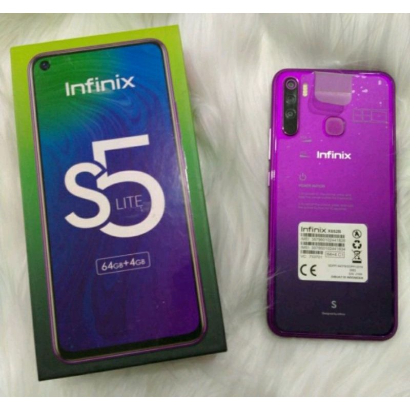 INFINIX S5 LITE 4/64GB SECOND MULUS FULLSET