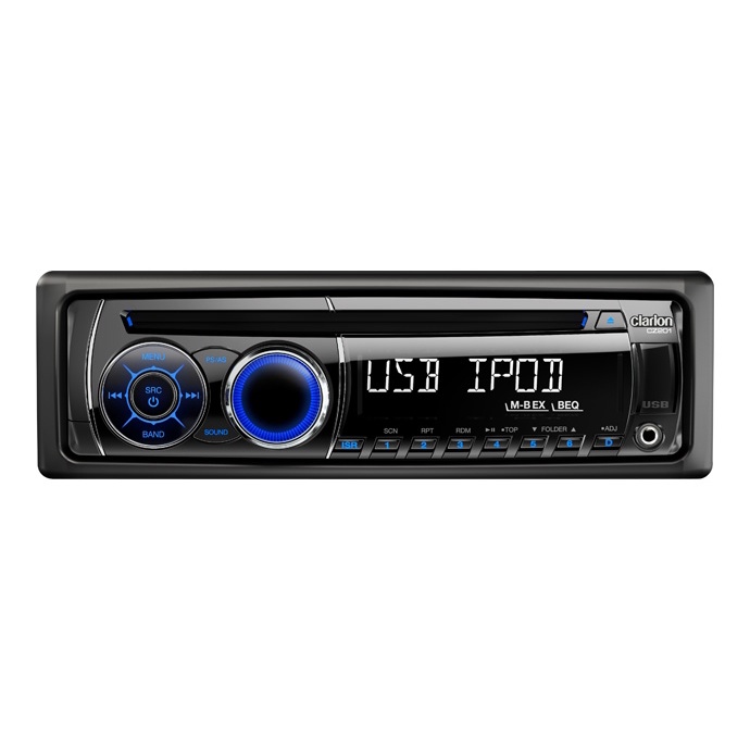 Single Din Deck Clarion CZ201 USB/MP3/CD