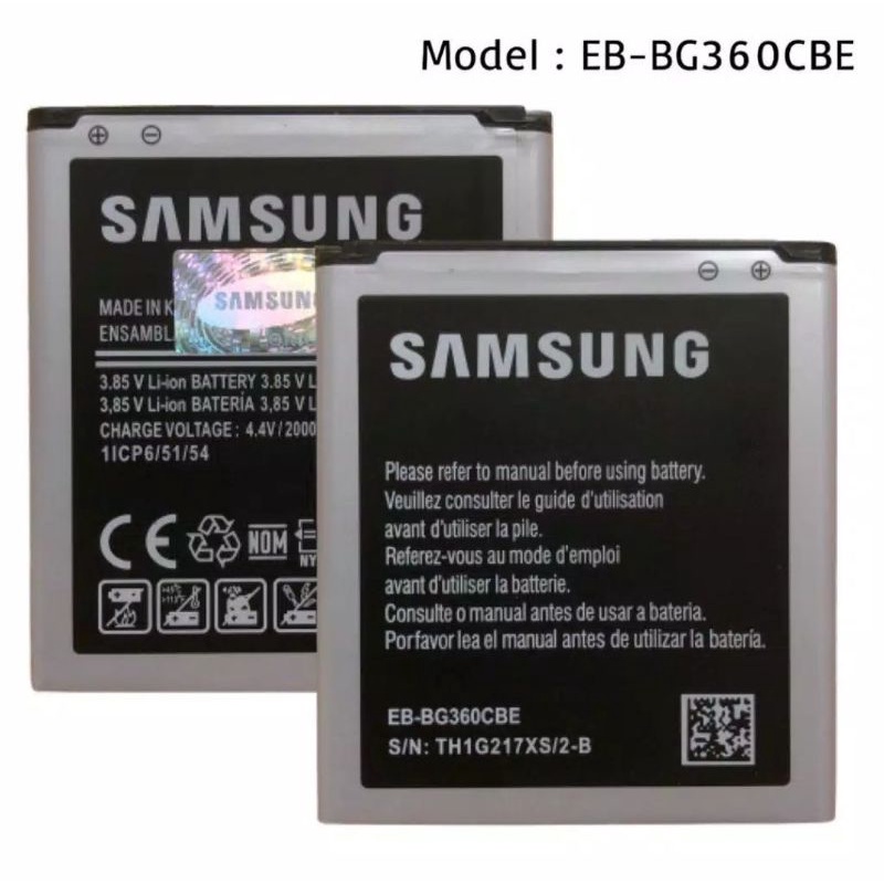 BATERAI BATTRAI SAMSUNG J200 J2 2015 J2 2016 J2 LAMA  EB-BG360CBE