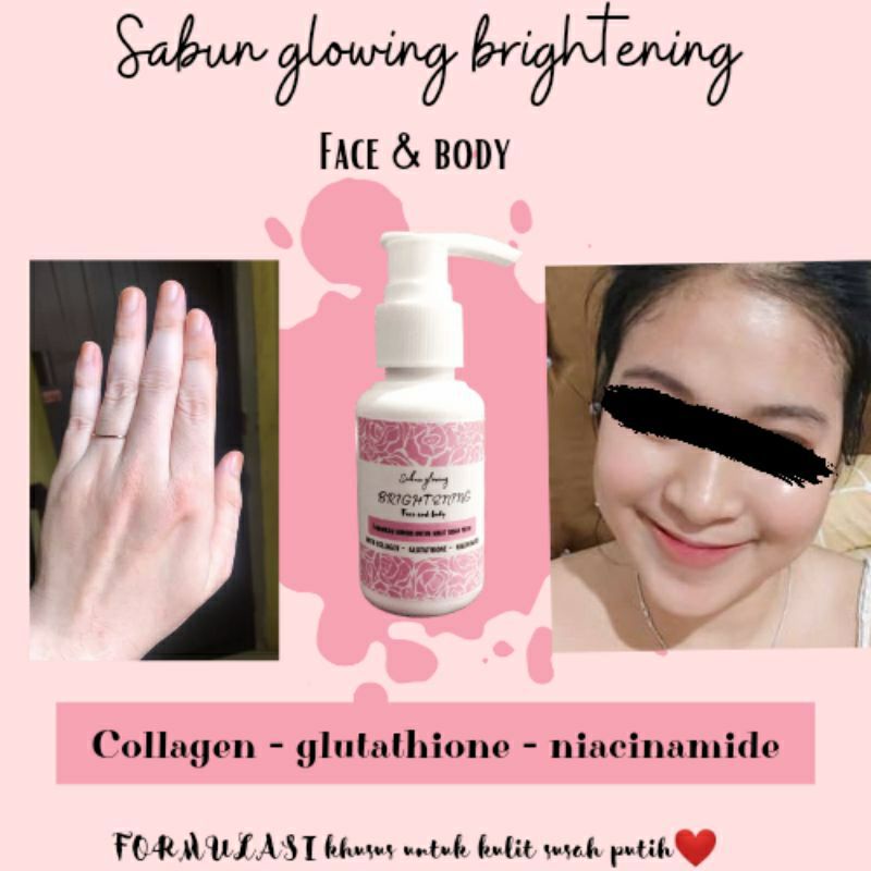 BRIGHTENIG FACIAL GLOW✨SABUN GLOWING BRIGHTENIG by.FingkyGlow / sabun glowing