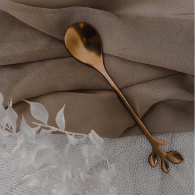 Gold Teaspoon / Sendok Teh / Sendok Emas / Sendok Dekorasi / Home Decor