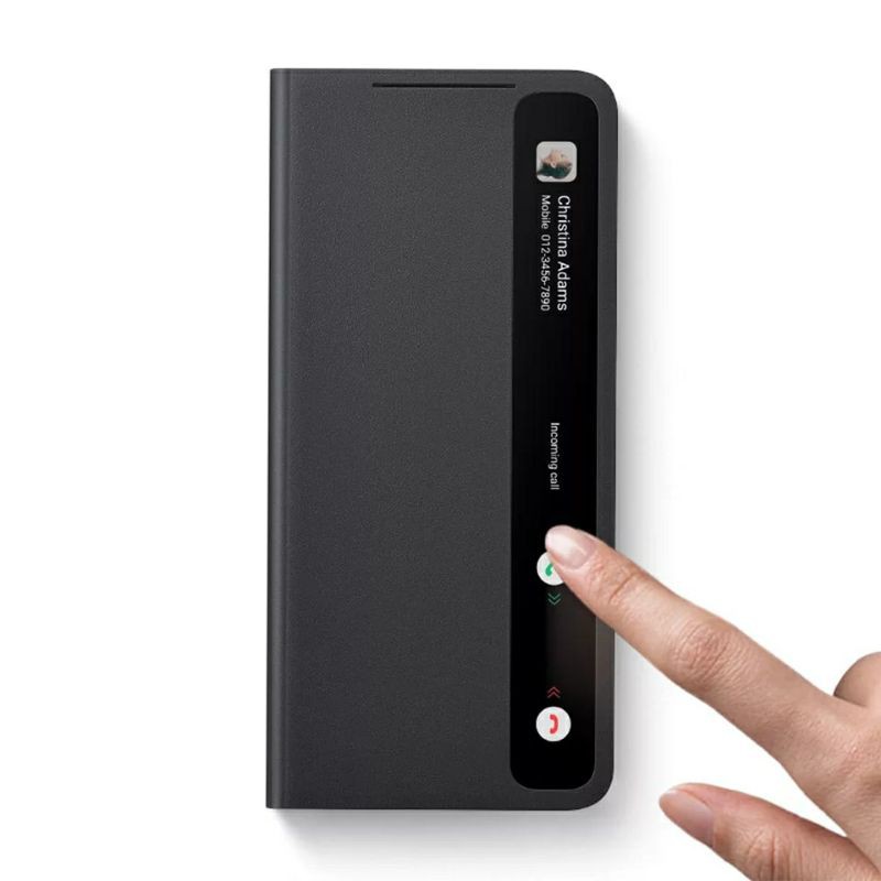 ORIGINAL CASE COVER FLIP CLEAR VIEW SAMSUNG GALAXY S21 ULTRA 5G 2021