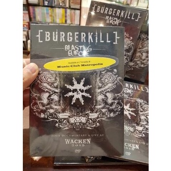 DVD BURGERKILL - BLASTING EUROPE LIVE AT WACKEN 2015 PRAKTIS