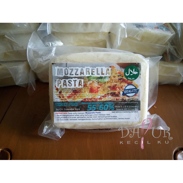 

BEST DEAL KEJU MOZZARELLA PASTA 200 GR HALAL MOZARELLA / MOZZARELA !!!