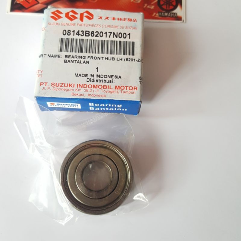 bearing roda belakang 6201 per 1pcs  satria fu original sgp