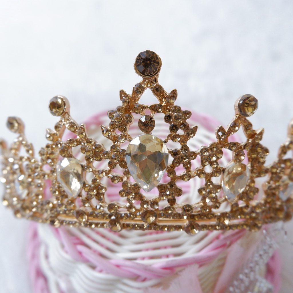 Mahkota/Tiara Bridal RoseGold/Gold