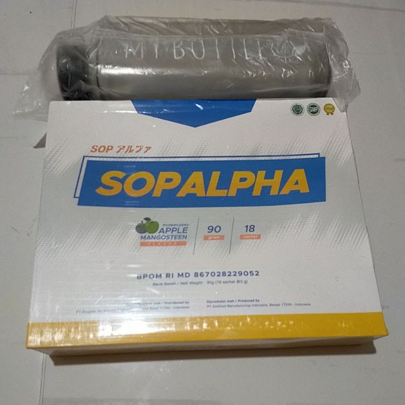 SOPALPHA 18 SACHET BIOBOOST FREE BOTLE