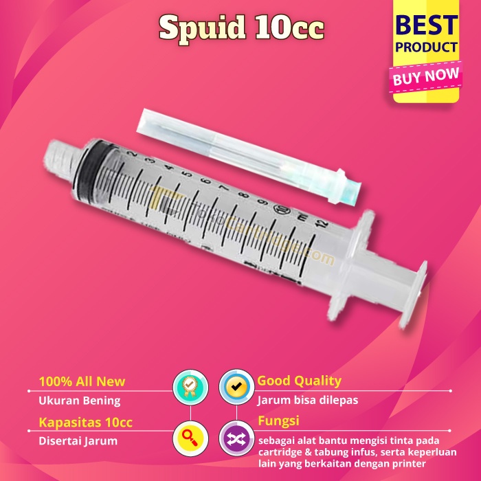 Suntikan Refill Tinta Catrid 10cc Untuk Refill Cartridge