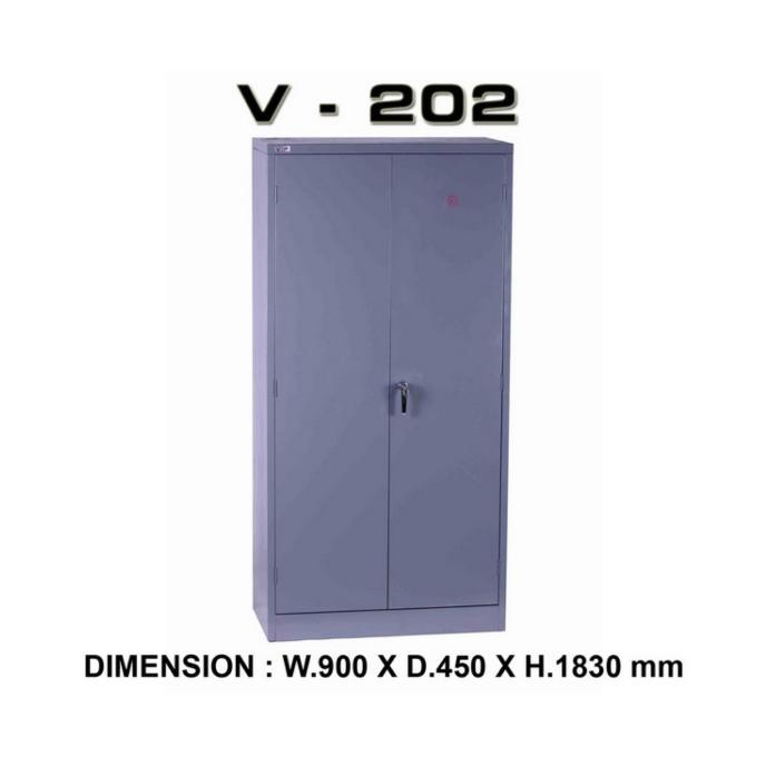 

[[COD]] LEMARI ARSIP KANTOR VIP V-202 - LEMARI BESI PROMO Kode 421