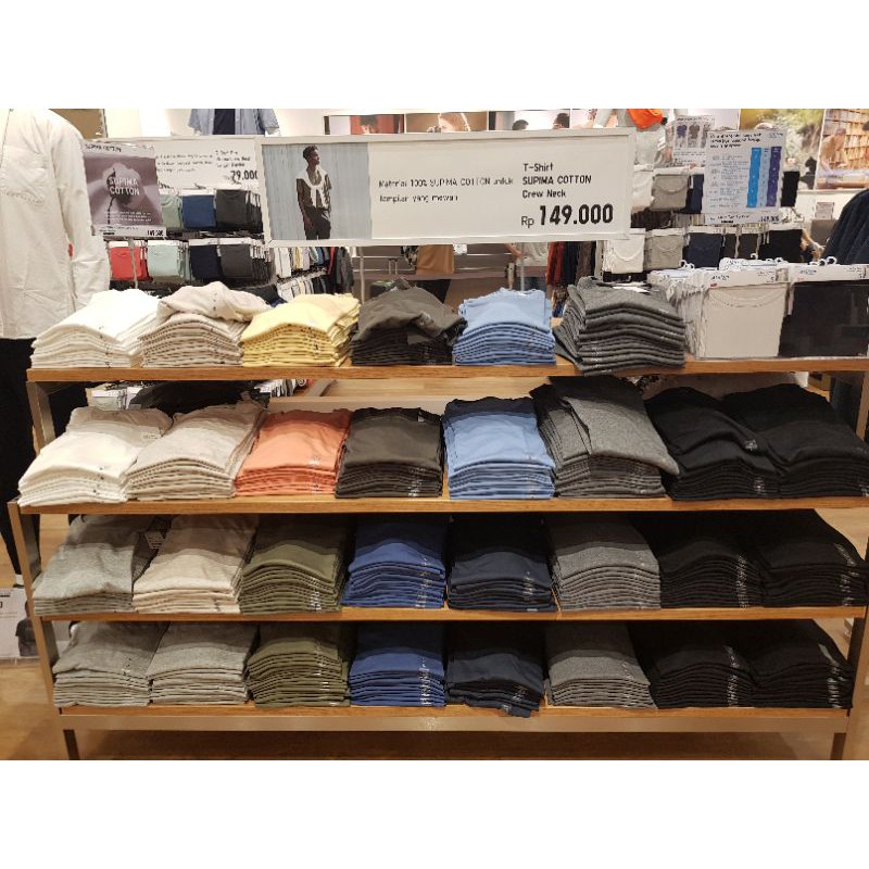 UNIQLO TSHIRT SUPIMA COTTON CrewNeck