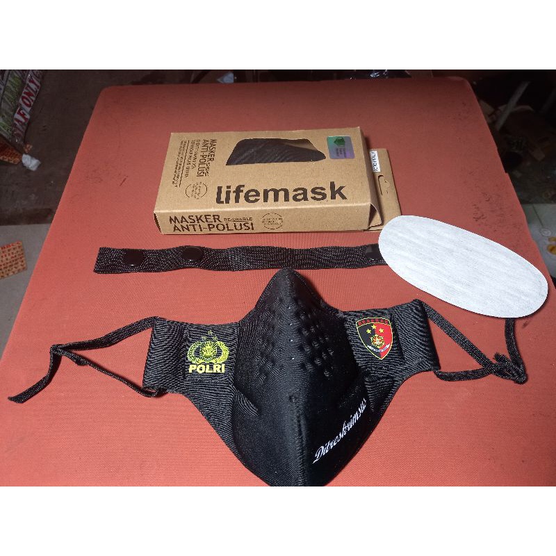 MASKER LIFE MASK POLRI RESERSE