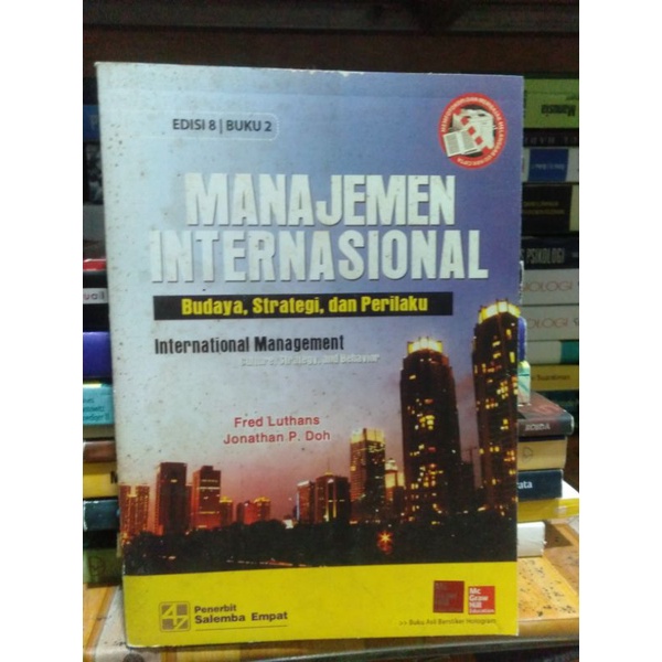 

Manajemen Internasional Edisi 8 Buku 2 By Fred Luthans