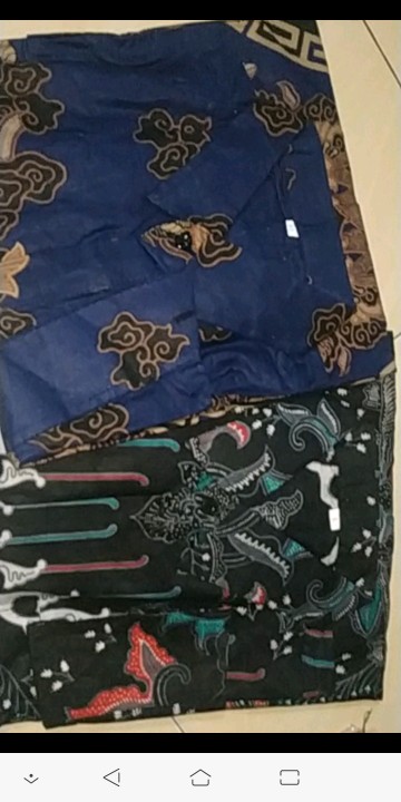 Kemeja Batik Pria Lengan Panjang Size M L Xl Xxl Xxxl Bswart