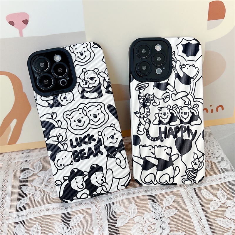 Soft case Silikon Motif Kartun Ilustrasi Untuk iphone 11 pro max 12 13 pro max X Xs max XR 7plus 8plus 7 8 se2020