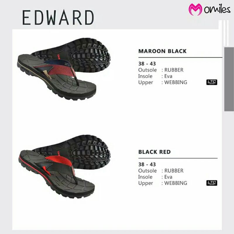 sandal jepit pria EDWARD OMILES