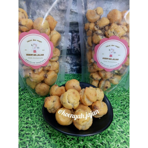 

SOES COKLAT PREMIUM / 150gr / Kue Sus Kering [ KOENYAH.JAJAN