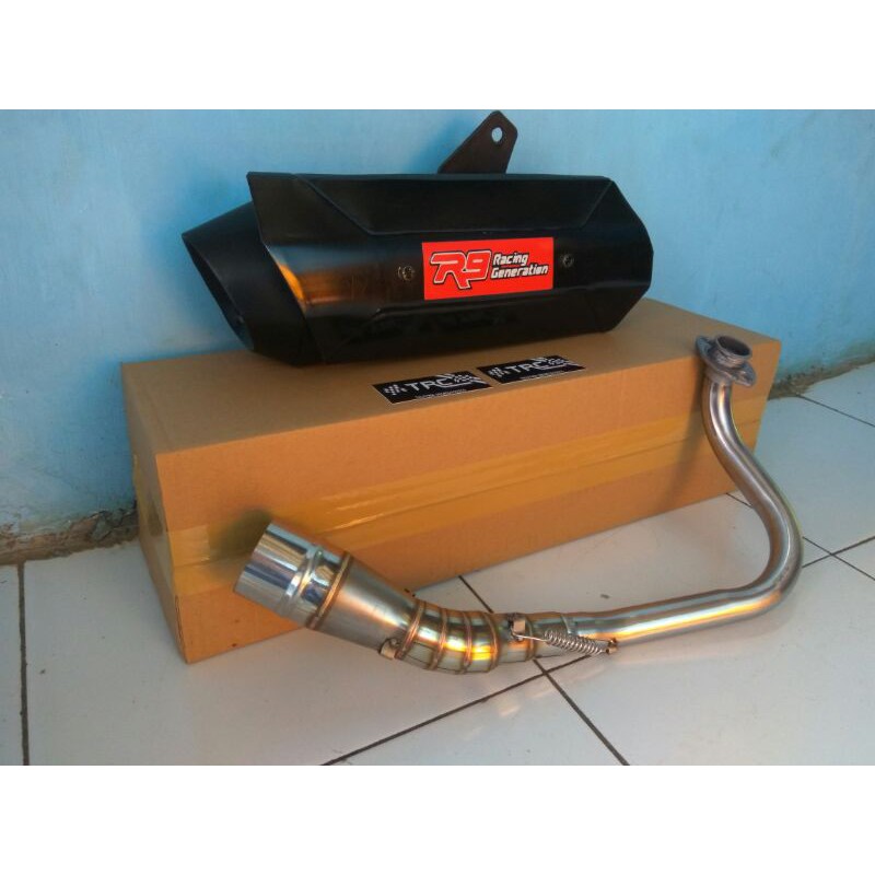 KNALPOT R9 MISANO BUAT PCX AEROX VARIO 150 CC DLL