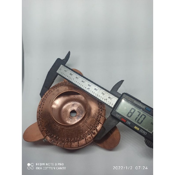 TUNGKU KEPALA TEMBAGA TWISTER MESIN HARUM MANIS