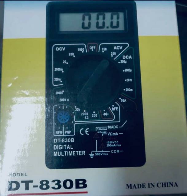 MULTI TESTER DIGITAL DT-830B. AVOMETER MULTITESTER