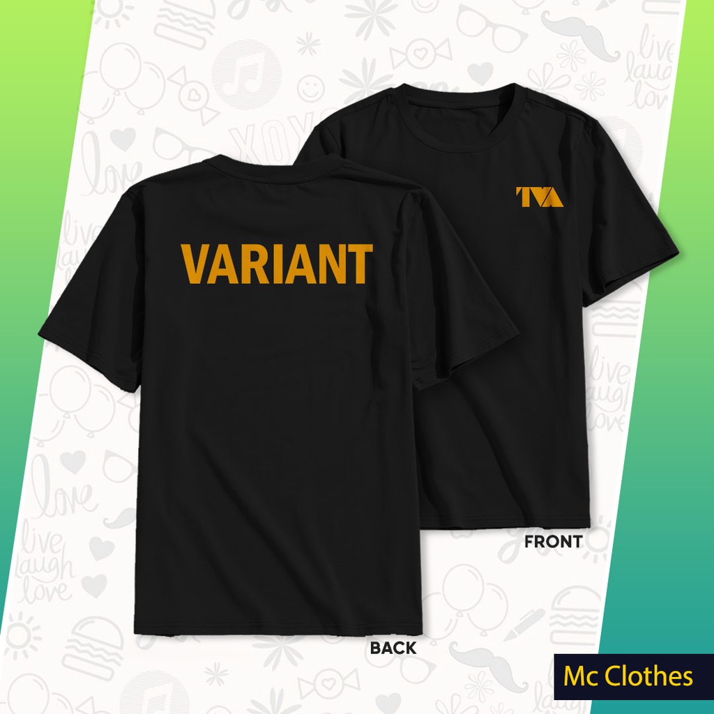 Kaos Avenger Marvel Loki TVA Variant bahan katun adem nyaman